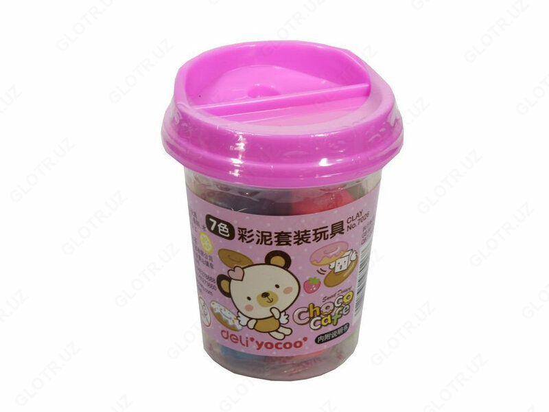 Deli 7026 rangli plastilin - 7 900 so'm