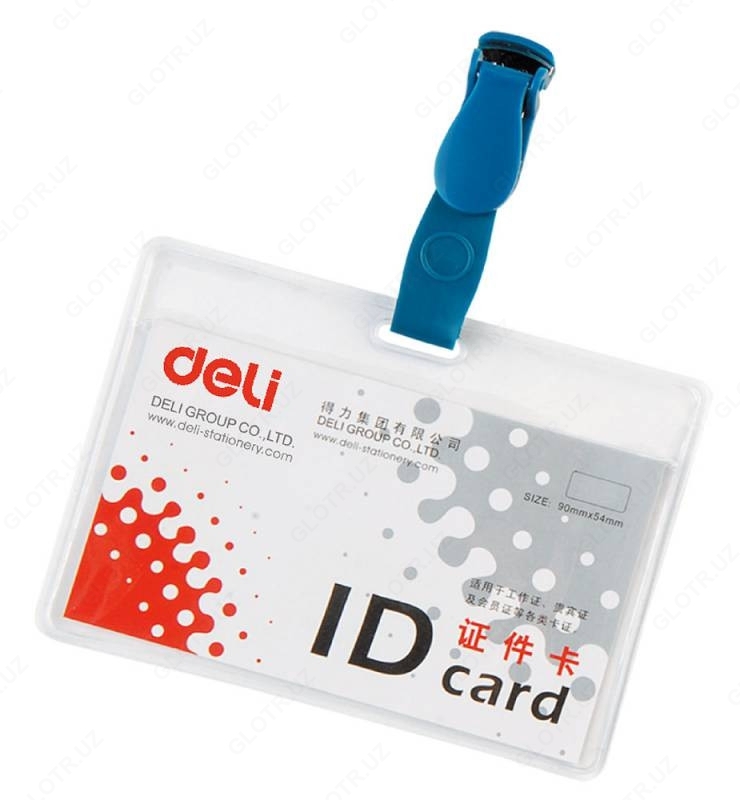 Упаковка бейджов на шнурке Deli E5752