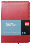 Красный ежедневник Deli 3315