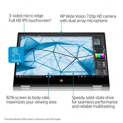 6 500 000 сум / шт. Ноутбук HP Pavilion x360 m Convertible 14-dw1010wm