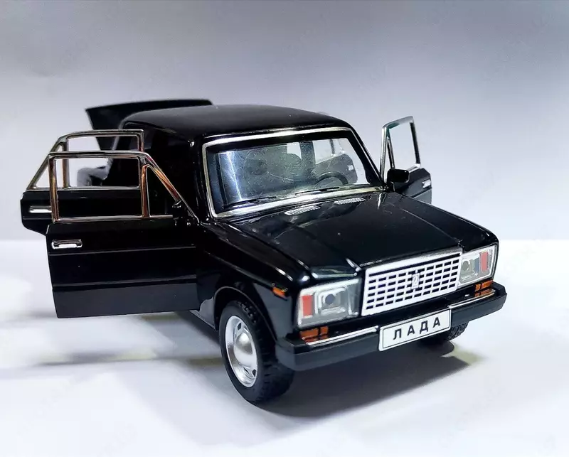 Машинка игрушка металлическая Жигули Ваз 2107
