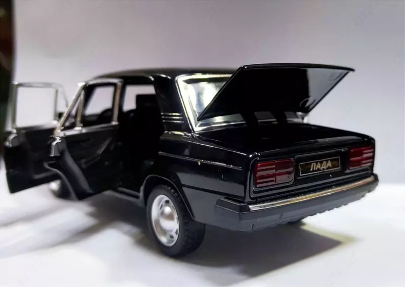 Машинка игрушка металлическая Жигули Ваз 2107