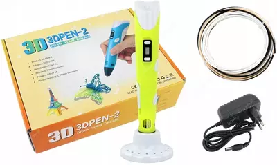 3Д ручка для детского творчества с набором пластика