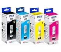 Набор чернил для струйного принтера Epson 103 ( 4 цвета)