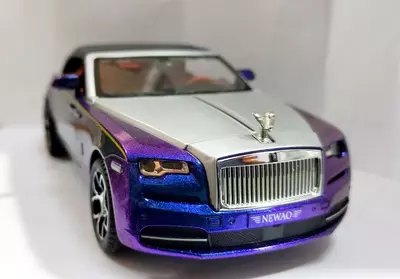 Машинка игрушка металлическая Rolls Royce Phantom