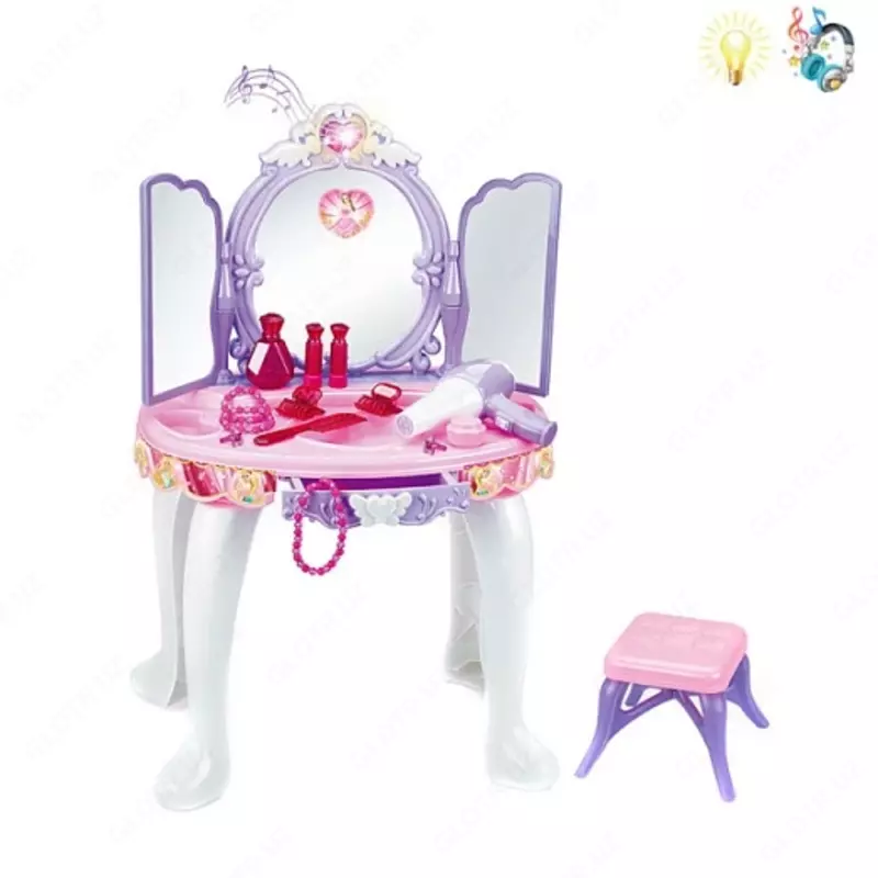  Детский столик для макияжа трюмо - 