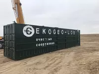 Компактные контейнерные Очистные сооружения по биологической очистке хозбытовых сточных вод