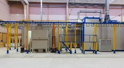 Автоматическая полимерная порошковая покраска