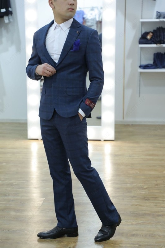 Erkaklar uchun klassik uch qismli kostyum Chakana savdo