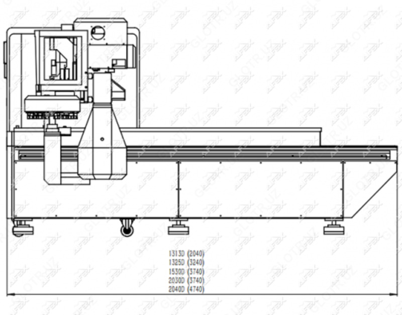 по запросу AFX-BCM1325D сервоприводный станок для деревообработки и вывесок