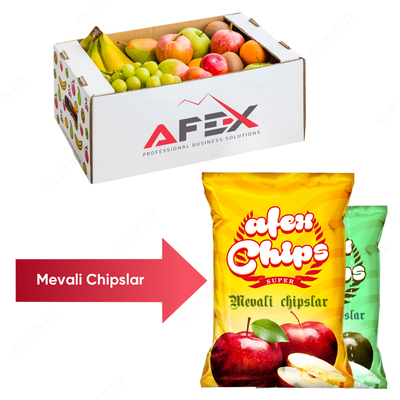 Производство фруктовых чипсов AF-L001