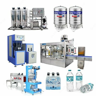 Линия производства фильтрованной негазированной минеральной воды AF-L32