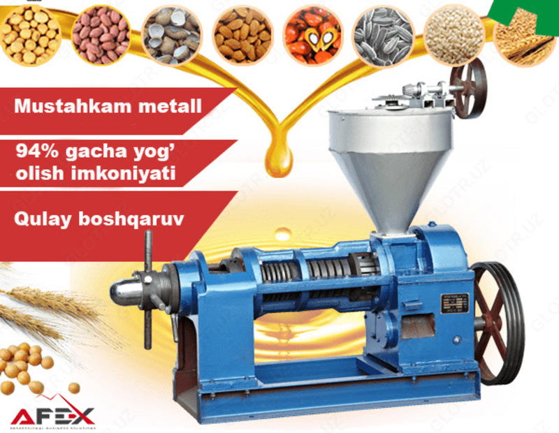 Оборудование для экстракции масла холодного отжима 6YL-110 - 45 460 274 сум