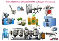 Paxta moyini ishlab chiqarish liniyasi AF-L026 AFEX Group