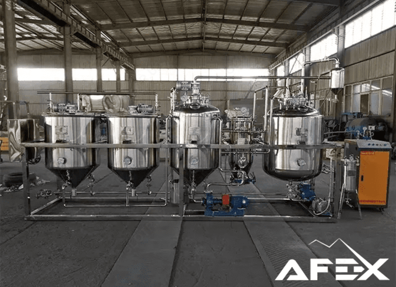 Paxta moyini ishlab chiqarish liniyasi AF-L026 - AFEX Group