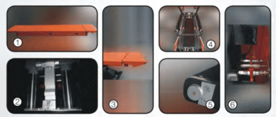 Qaychi ko'taruvchi gidravlik AF-S3000 - 22 633 522 so'm / dona