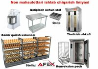 108 745 760.7 so'm AF-L006 qandolat va non ishlab chiqarish liniyasi