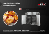 Линия по производству фруктовых чипсов AF-L001 Только в розницу