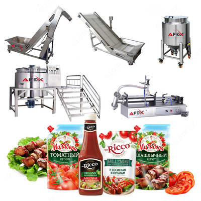 Линия по производству кетчупа (от 3т сырья в сутки) AF-L024
