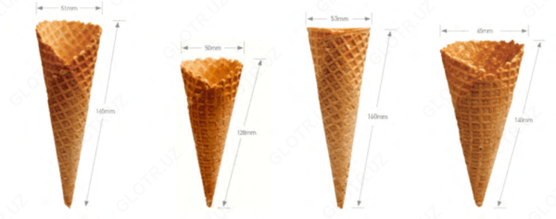 189 021 877 сум Линия по производству вафель для мороженого AF-L31