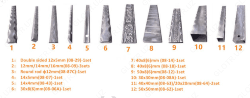 Оборудование для тиснения металла AF-L025 - Гибочные станки