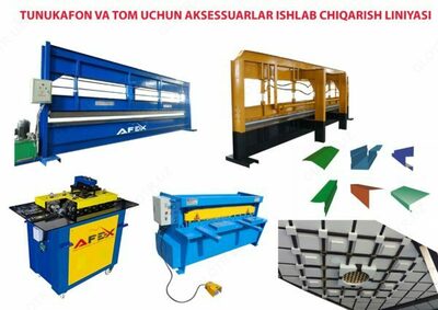 AF-L029 Tunikafon va tom yopish aksessuarlari ishlab chiqarish liniyasi