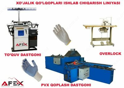 AF-L009 maishiy qo'lqoplar ishlab chiqarish liniyasi AFEX Group