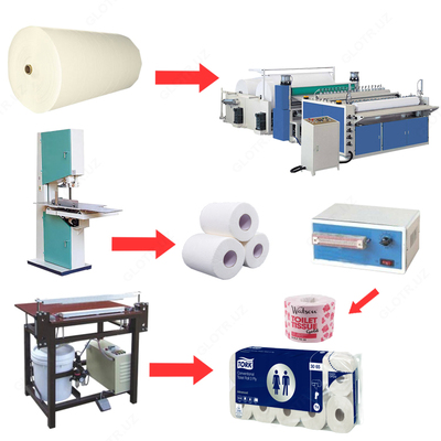 Линия по производству туалетной бумаги и бумажных полотенец AF-L016