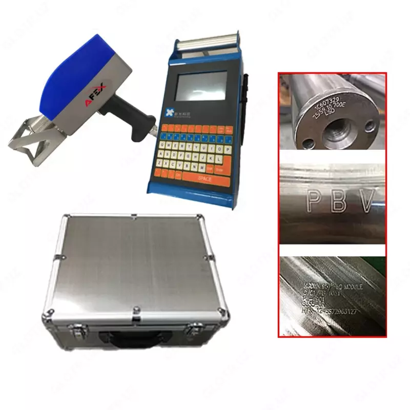 Портативное оборудование для маркировки металлическими точками