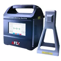 Портативное оптическое (волоконное) лазерное маркировочное оборудование мощностью 20 Вт.