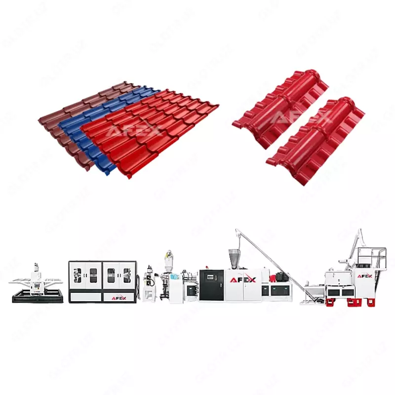 2 qatlamli PVX plastik tom (черепица) ishlab chiqarish liniyasi - 1 781 324 947 so'm