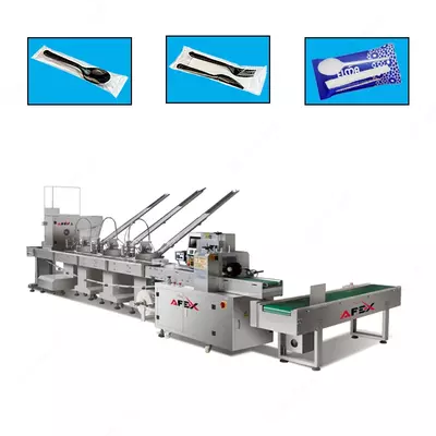 Оборудование для упаковки одноразовых продуктов в наборы