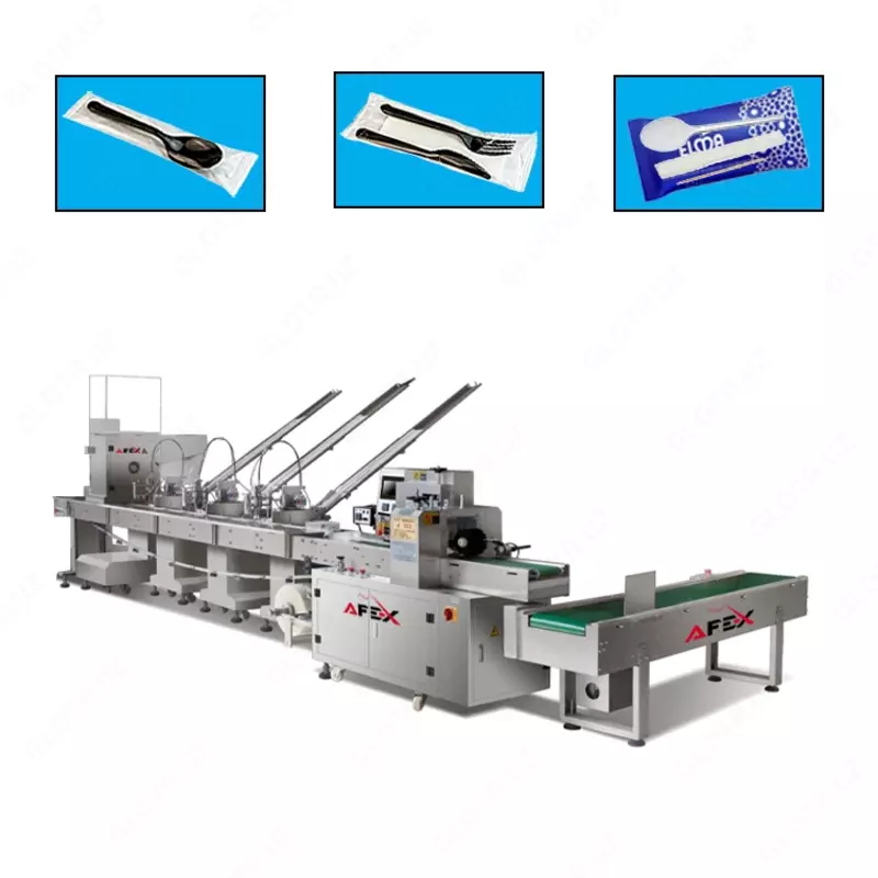 Оборудование для упаковки одноразовых продуктов в наборы