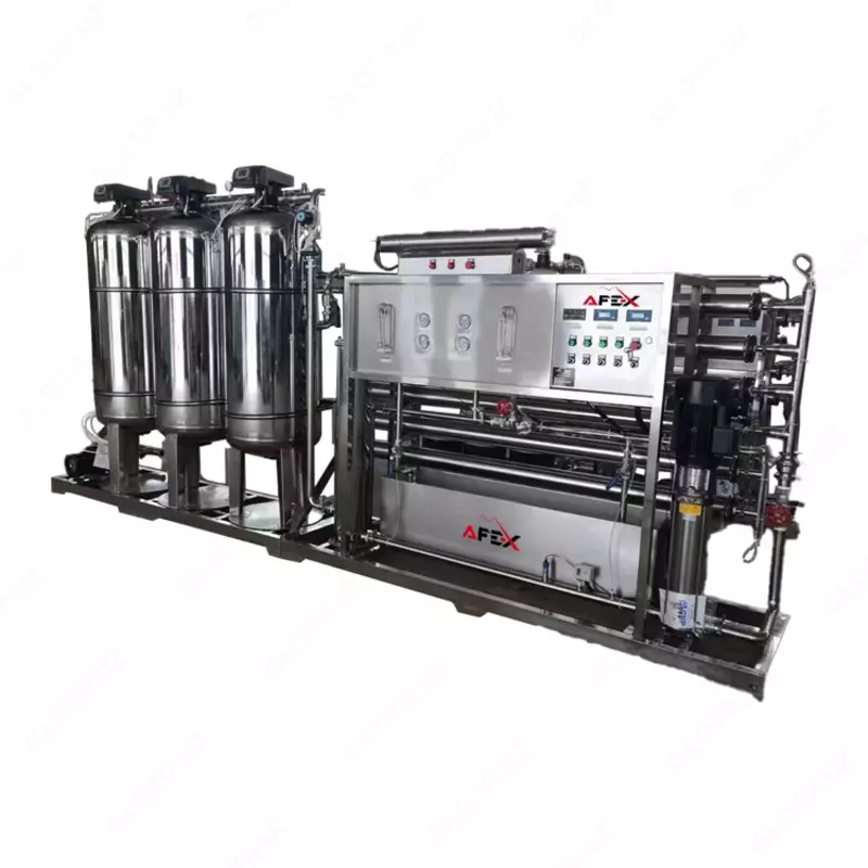 8-ступенчатое оборудование для фильтрации воды с обратным осмосом