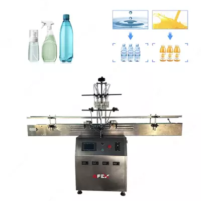 Компьютеризированное дозирующее оборудование для жидкостей с 4 головками AF-4B.