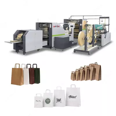 Линия по производству бумажных пакетов с плоскими ручками - 2 044 516 007 сум / шт.