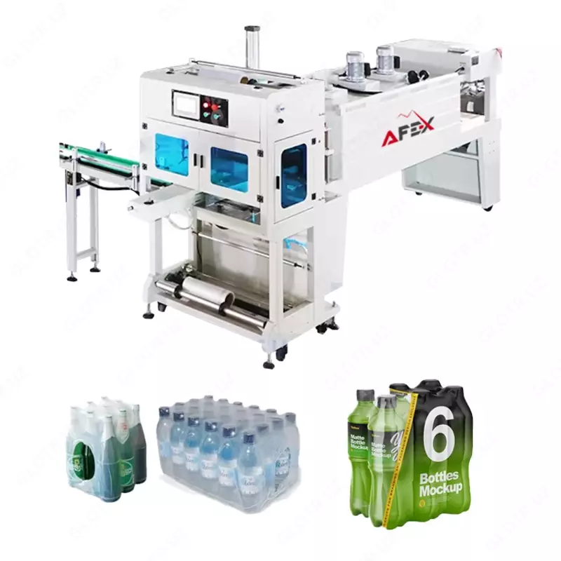 Автоматическое оборудование для упаковывание пет бутылок в блоки (термоупаковка) - 78 957 318 сум