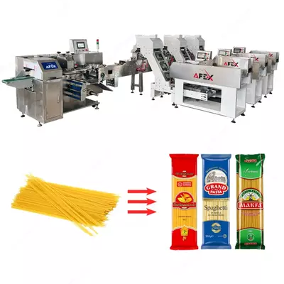 Оборудование для упаковки спагетти с автоматическим взвешиванием