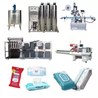 Автоматическая 6-рядная линия по производству влажных салфеток (30-120 штук) - 826 117 201 сум