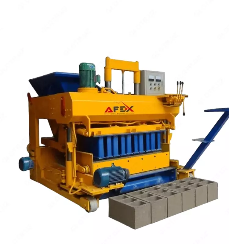 G’ildirakli blok ishlab chiqarish uskunasi