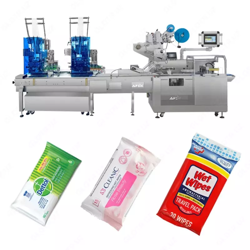 Автоматическая 2-линейная линия по производству влажных салфеток (5-30 шт.) - 479 998 746 сум