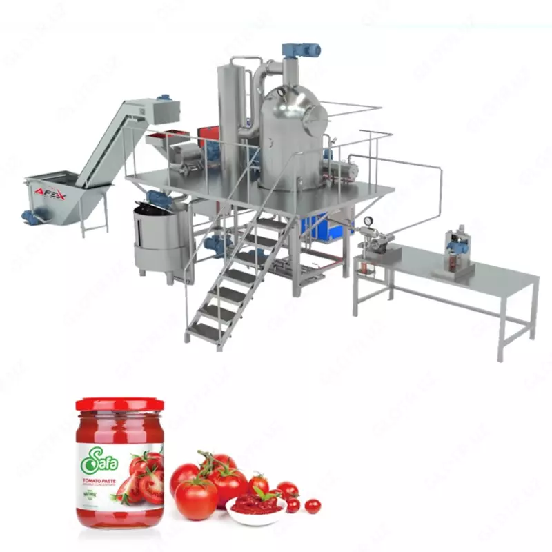 Tomat pastasi ishlab chiqarish liniyasi