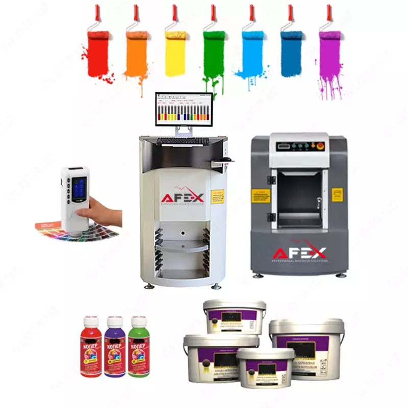 Оборудование для создания цвета краски для стен - 148 942 213.5 сум