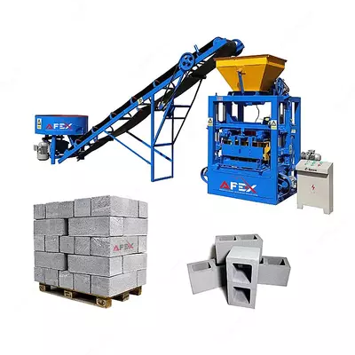 Beton blok (shlakablok) ishlab chiqarish kichik liniyasi -
