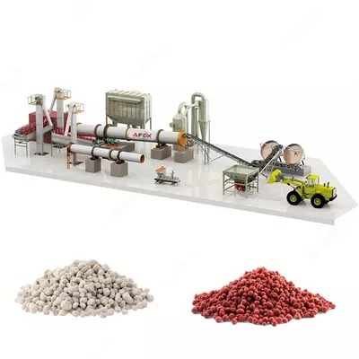 Линия производства удобрений NPK (3-4 тонны/час)
