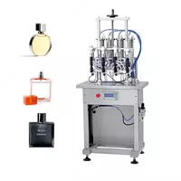 Автоматическое оборудование для розлива духов с четырьмя головками