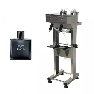 Двухголовочное оборудование для розлива парфюмерии