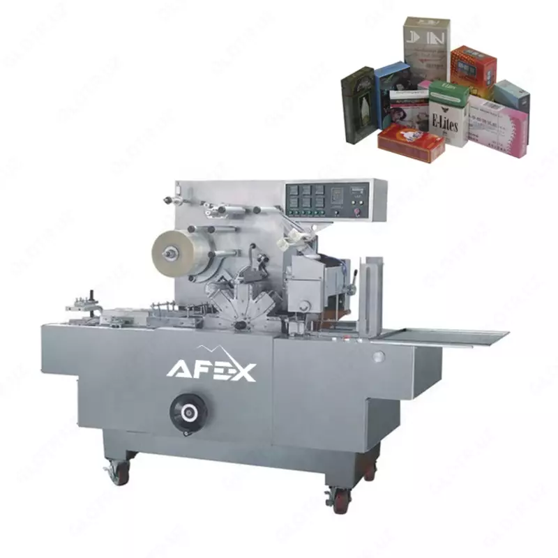 Автоматическое оборудование для упаковки пакета в коробку