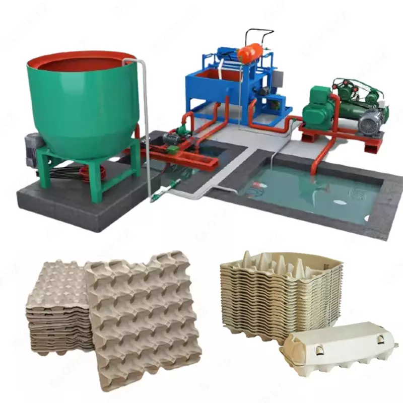 Tuxum fleyka idishlar ishlab chiqarish liniyasi