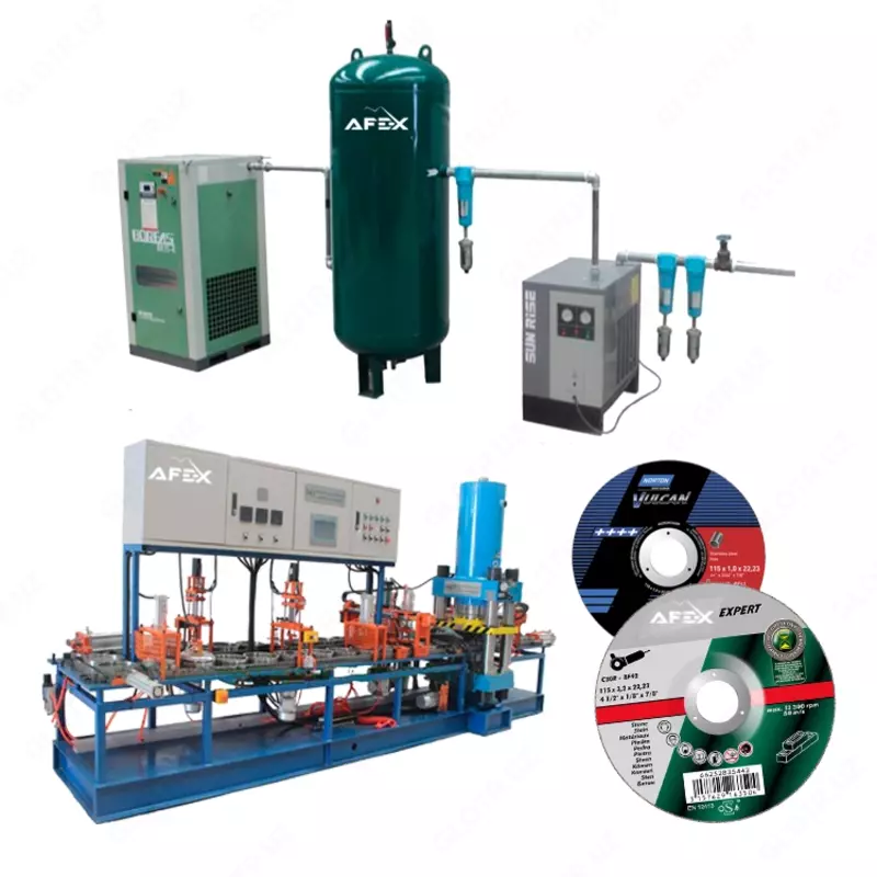 Линия по производству абразивных дисков для резки металла - 2 008 626 317 сум